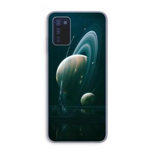 CaseCompany Mercurius: Samsung Galaxy A03s Transparant Hoesje