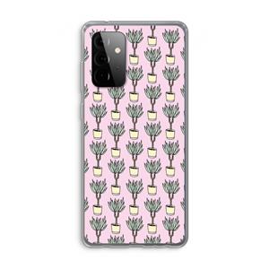 CaseCompany Boompje: Samsung Galaxy A72 Transparant Hoesje