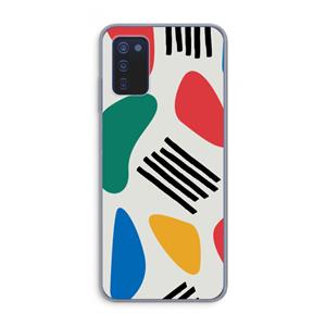 CaseCompany Illustratieve pop 1: Samsung Galaxy A03s Transparant Hoesje