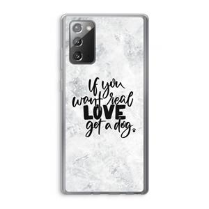 CaseCompany Partner in crime: Samsung Galaxy Note 20 / Note 20 5G Transparant Hoesje
