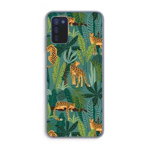 CaseCompany Luipaard 2: Samsung Galaxy A03s Transparant Hoesje