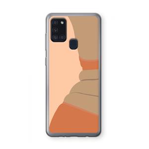 CaseCompany Bikini: Samsung Galaxy A21s Transparant Hoesje
