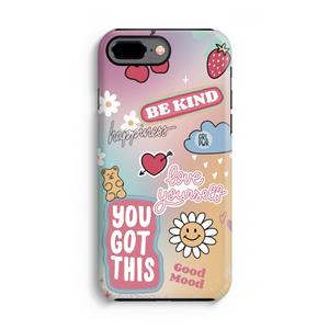 CaseCompany Positivity: iPhone 8 Plus Tough Case