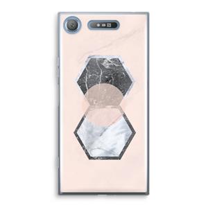 CaseCompany Creatieve toets: Sony Xperia XZ1 Transparant Hoesje