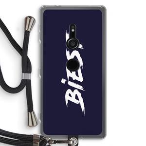 CaseCompany Biest: Sony Xperia XZ2 Transparant Hoesje met koord