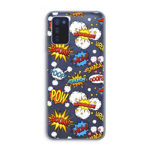 CaseCompany Pow Smack: Samsung Galaxy A03s Transparant Hoesje