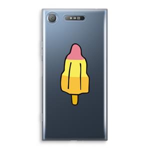 CaseCompany Raketijsje: Sony Xperia XZ1 Transparant Hoesje
