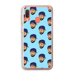 CaseCompany Drake Away: Samsung Galaxy A20e Transparant Hoesje