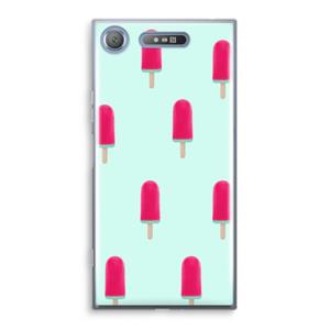 CaseCompany Waterijsje: Sony Xperia XZ1 Transparant Hoesje