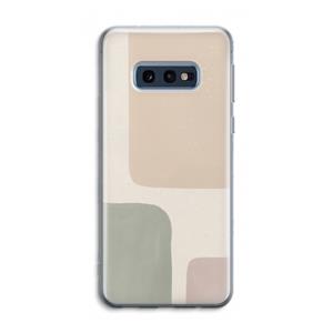CaseCompany Geo #7: Samsung Galaxy S10e Transparant Hoesje