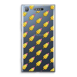 CaseCompany Waterijsjes: Sony Xperia XZ1 Transparant Hoesje