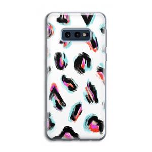 CaseCompany Cheetah color: Samsung Galaxy S10e Transparant Hoesje