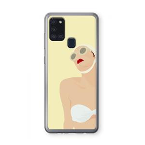 CaseCompany Summer: Samsung Galaxy A21s Transparant Hoesje