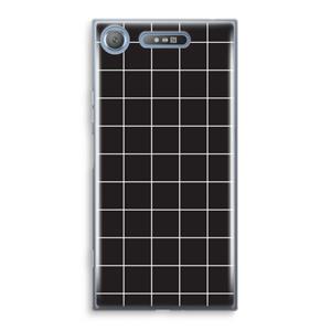 CaseCompany Rooster 2: Sony Xperia XZ1 Transparant Hoesje