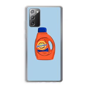 CaseCompany Ultra Sensitive: Samsung Galaxy Note 20 / Note 20 5G Transparant Hoesje