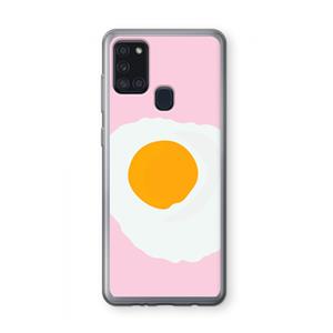 CaseCompany Sunny side up: Samsung Galaxy A21s Transparant Hoesje