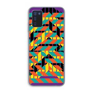 CaseCompany Skew Bee 2: Samsung Galaxy A03s Transparant Hoesje