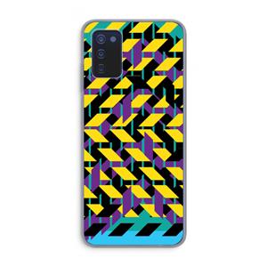 CaseCompany Skew Bee 3: Samsung Galaxy A03s Transparant Hoesje