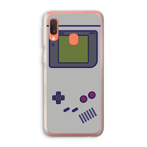 CaseCompany Game On: Samsung Galaxy A20e Transparant Hoesje