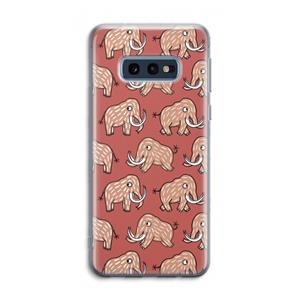 CaseCompany Mammoet: Samsung Galaxy S10e Transparant Hoesje