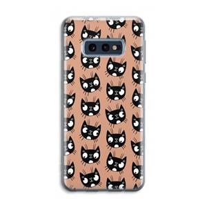 CaseCompany Kat: Samsung Galaxy S10e Transparant Hoesje