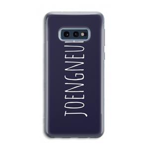 CaseCompany Joengneuh!: Samsung Galaxy S10e Transparant Hoesje