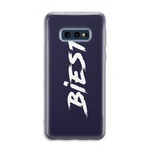 CaseCompany Biest: Samsung Galaxy S10e Transparant Hoesje