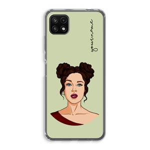 CaseCompany Pop-Art Creator: Samsung Galaxy A22 5G Transparant Hoesje