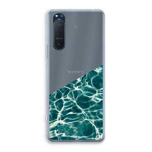 CaseCompany Weerkaatsing water: Sony Xperia 5 II Transparant Hoesje