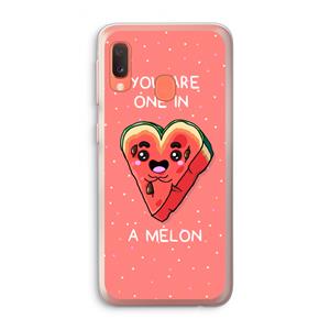 CaseCompany One In A Melon: Samsung Galaxy A20e Transparant Hoesje