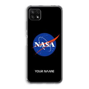 CaseCompany NASA: Samsung Galaxy A22 5G Transparant Hoesje