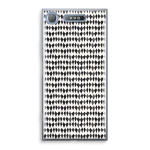 CaseCompany Crazy shapes: Sony Xperia XZ1 Transparant Hoesje