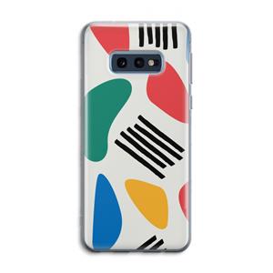 CaseCompany Illustratieve pop 1: Samsung Galaxy S10e Transparant Hoesje