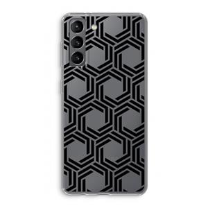 CaseCompany Geometrisch patroon: Samsung Galaxy S21 Transparant Hoesje