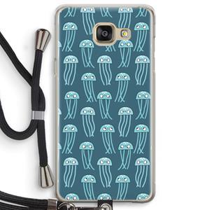 CaseCompany Kwallie: Samsung Galaxy A5 (2016) Transparant Hoesje met koord