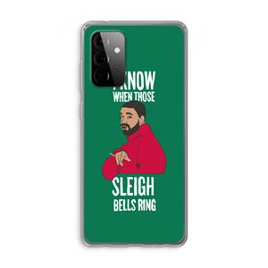 CaseCompany Sleigh Bells Ring: Samsung Galaxy A72 Transparant Hoesje