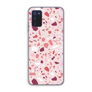 CaseCompany Terrazzo N°15: Samsung Galaxy A03s Transparant Hoesje