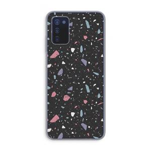 CaseCompany Terrazzo N°16: Samsung Galaxy A03s Transparant Hoesje
