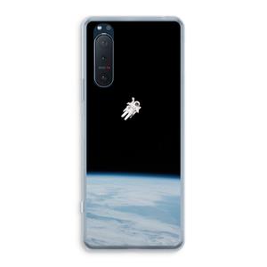 CaseCompany Alone in Space: Sony Xperia 5 II Transparant Hoesje