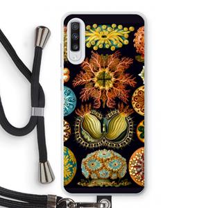 CaseCompany Haeckel Ascidiae: Samsung Galaxy A70 Transparant Hoesje met koord