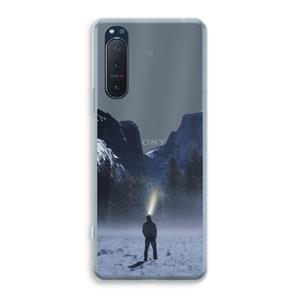 CaseCompany Wanderlust: Sony Xperia 5 II Transparant Hoesje