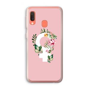 CaseCompany Venus: Samsung Galaxy A20e Transparant Hoesje