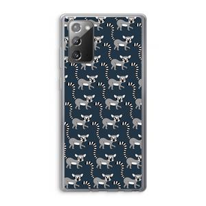 CaseCompany Makis: Samsung Galaxy Note 20 / Note 20 5G Transparant Hoesje