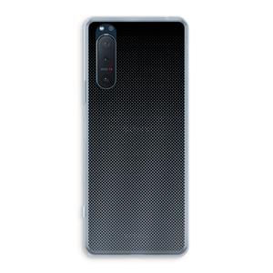 CaseCompany Musketon Halftone: Sony Xperia 5 II Transparant Hoesje