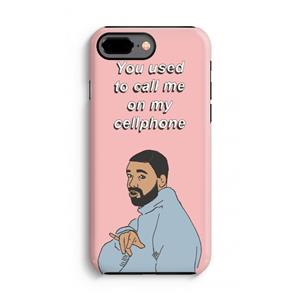 CaseCompany Hotline bling: iPhone 8 Plus Tough Case