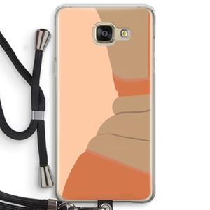 CaseCompany Bikini: Samsung Galaxy A5 (2016) Transparant Hoesje met koord