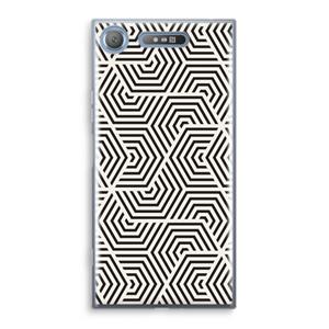 CaseCompany Magic pattern: Sony Xperia XZ1 Transparant Hoesje
