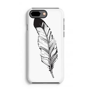 CaseCompany Pluim: iPhone 8 Plus Tough Case