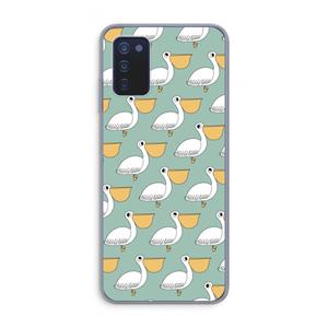 CaseCompany Pelican: Samsung Galaxy A03s Transparant Hoesje
