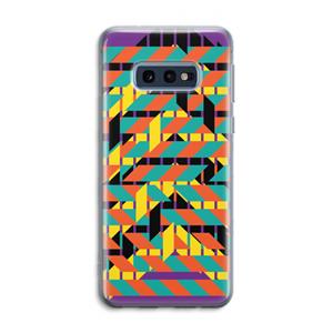 CaseCompany Skew Bee 2: Samsung Galaxy S10e Transparant Hoesje